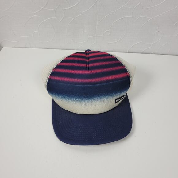 Hurley Ragland Destroy Trucker‎ Unisex Hat Blue Mesh Back Snapback MHA0004040 - Picture 13 of 13